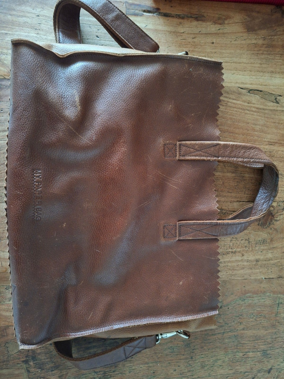 MYOMY Do Goods Leren Tas - Bruin, Ophalen of Verzenden, Gebruikt, Bruin, Handtas