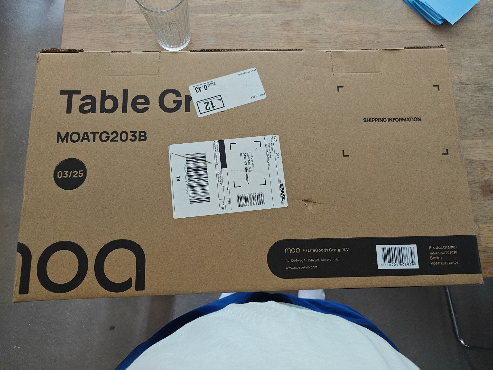 MOA Elektrische Grillplaat - Teppanyaki Bakplaat - Tafelgril, Ophalen, Nieuw, Tafelgrill