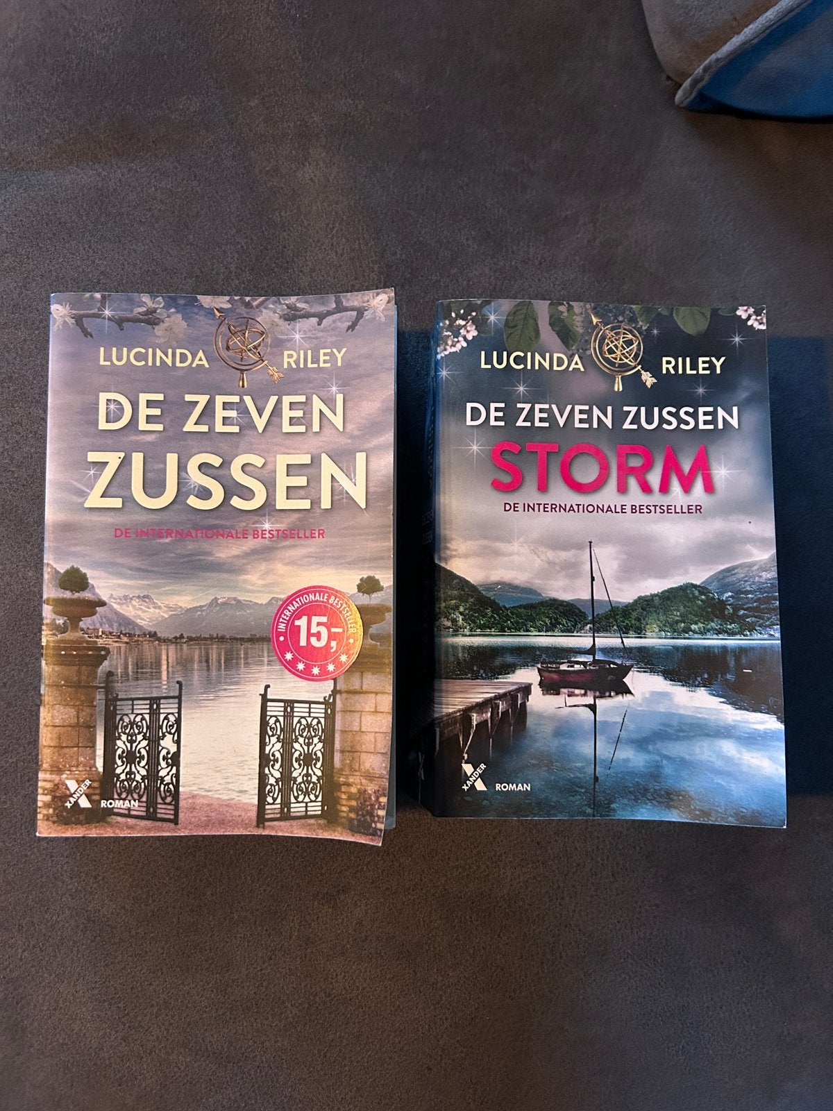 De Zeven Zussen: De Zeven Zussen & Storm - Lucinda Riley, Boeken, Ophalen of Verzenden, Gelezen, Nederland