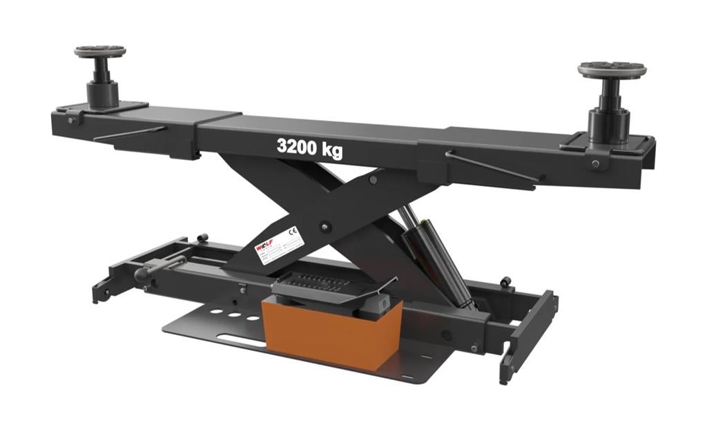 Luchthydraulische brugkrik 3200 kg / Nieuw, Ophalen, Nieuw, Hydraulisch, Garagekrik