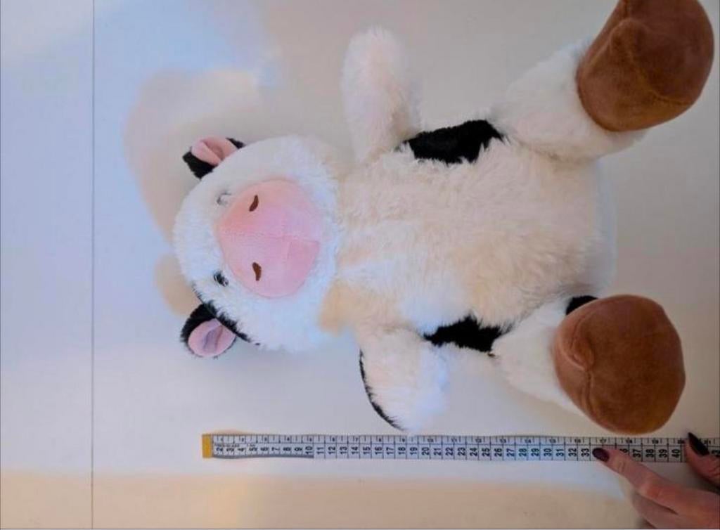 Verzwaarde knuffel koe nieuw 1700 gram verzwaringsknuffel, Linciez, Overige typen, Nieuw, Ophalen of Verzenden