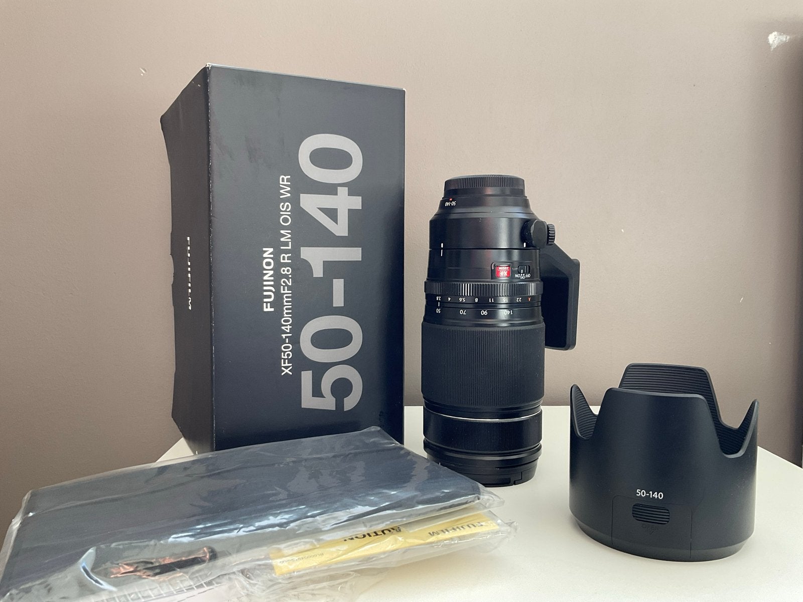 Fujifilm XF 50-140mm F2.8 R LM OIS WR lens, Fujifilm, Autofocus, Zo goed als nieuw, Fujifilm X-mount