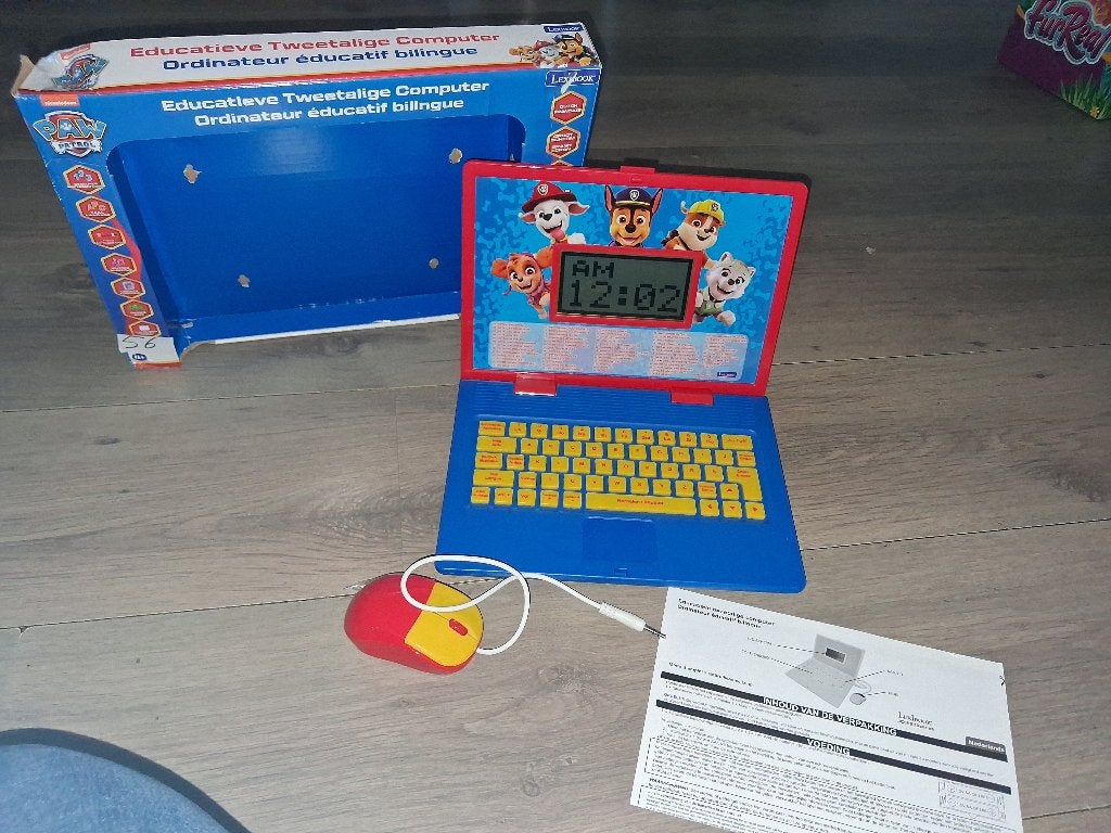 Lexibook Paw Patrol Educatieve Tweetalige Compute, Kinderen en Baby's, Ophalen of Verzenden, Nieuw