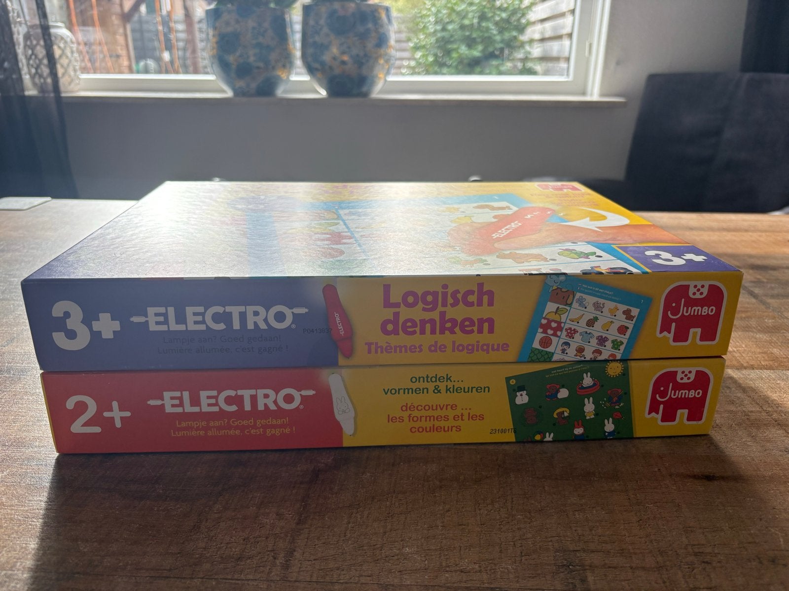 Jumbo Electro: Logisch Denken & Nijntje (2 spellen), Een of twee spelers, Ophalen of Verzenden, Gebruikt