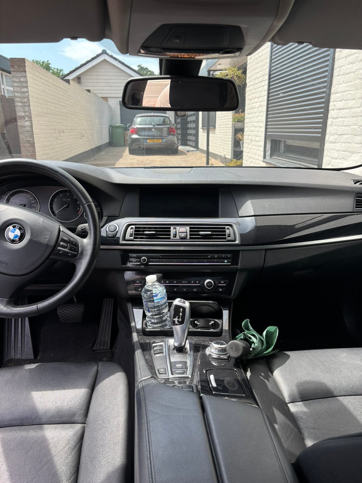 BMW 5-Serie 520i 184pk Aut. 2013 Zwart, Auto's, BMW, Achterwielaandrijving, 4 cilinders, 2000 kg, Zwart