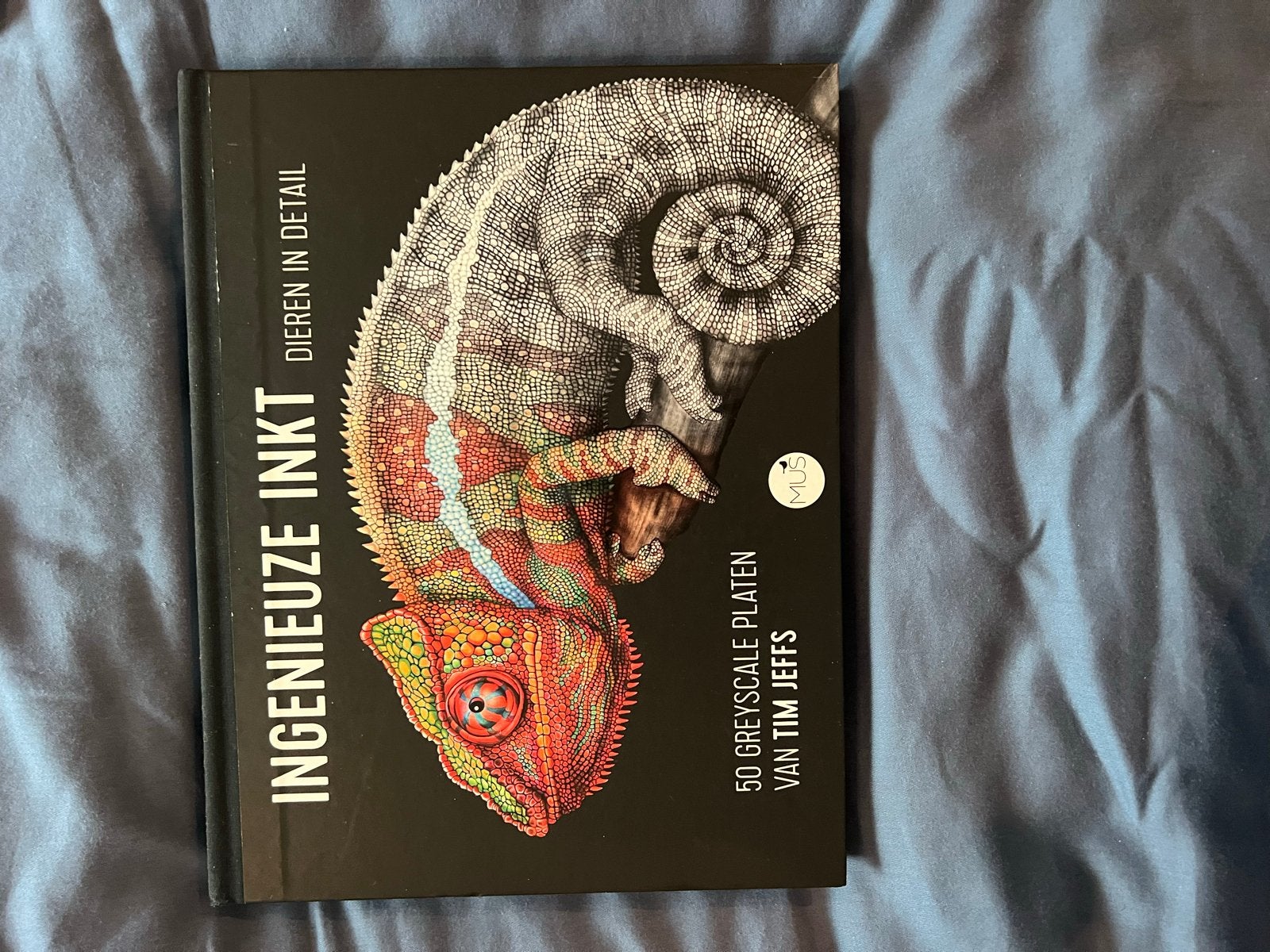 Ingenieuse Inkt: Dieren in Detail - Kleurboek Tim Jeffs, Ophalen of Verzenden, Gelezen, Overige diersoorten