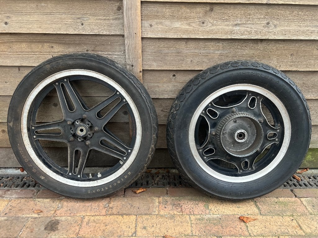 Honda cx500 wielen, Ophalen, Gebruikt