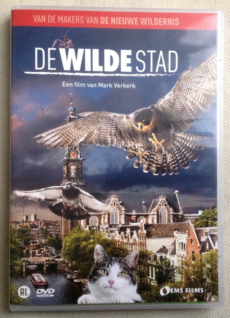 De Wilde Stad Mark Verkerk, Cd's en Dvd's, Dvd's | Documentaire en Educatief, Gebruikt, Natuur, Alle leeftijden, Nederlands, Engels