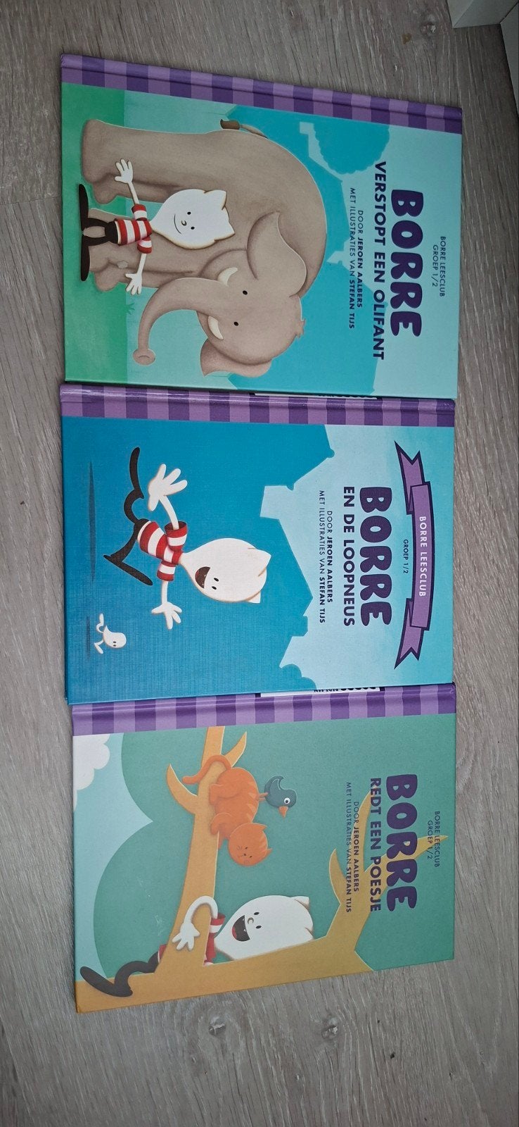 Borre leesclub boeken - leuk om voor te lezen aan kleuters, Ophalen, Zo goed als nieuw, Fictie algemeen