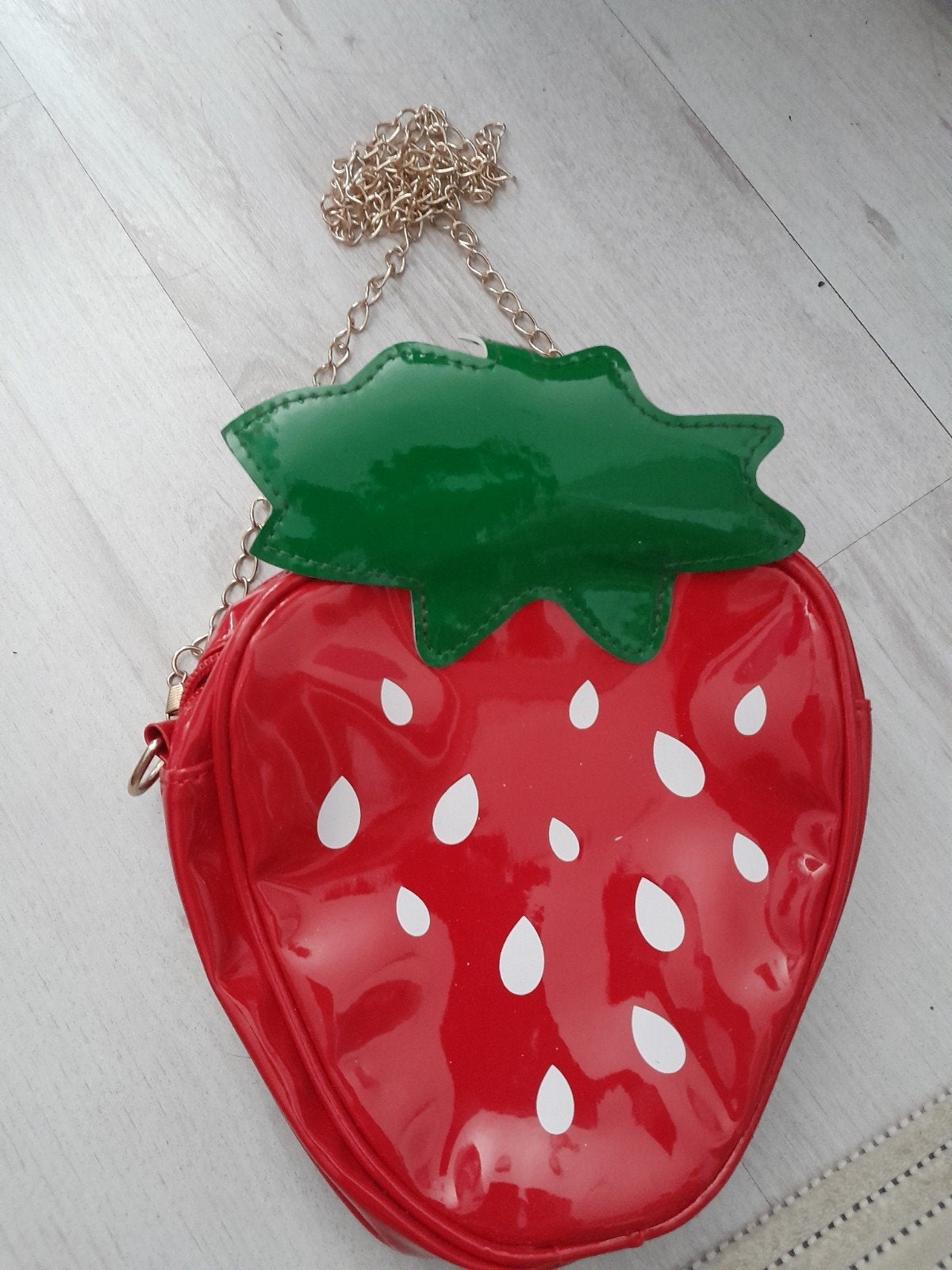 Leuke aardbeien schoudertasje voor kinderen, Ophalen of Verzenden
