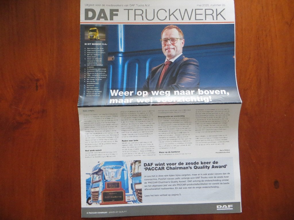 DAF Truckwerk nr. 5 (mei 2020), Ophalen of Verzenden, Nieuw, Overige merken