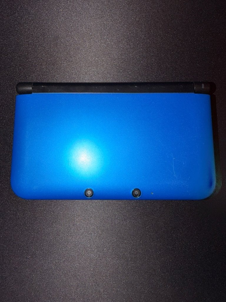 Nintendo 3DS XL Blauw + originele doos + oplader, Ophalen, Gebruikt, Blauw, 3DS