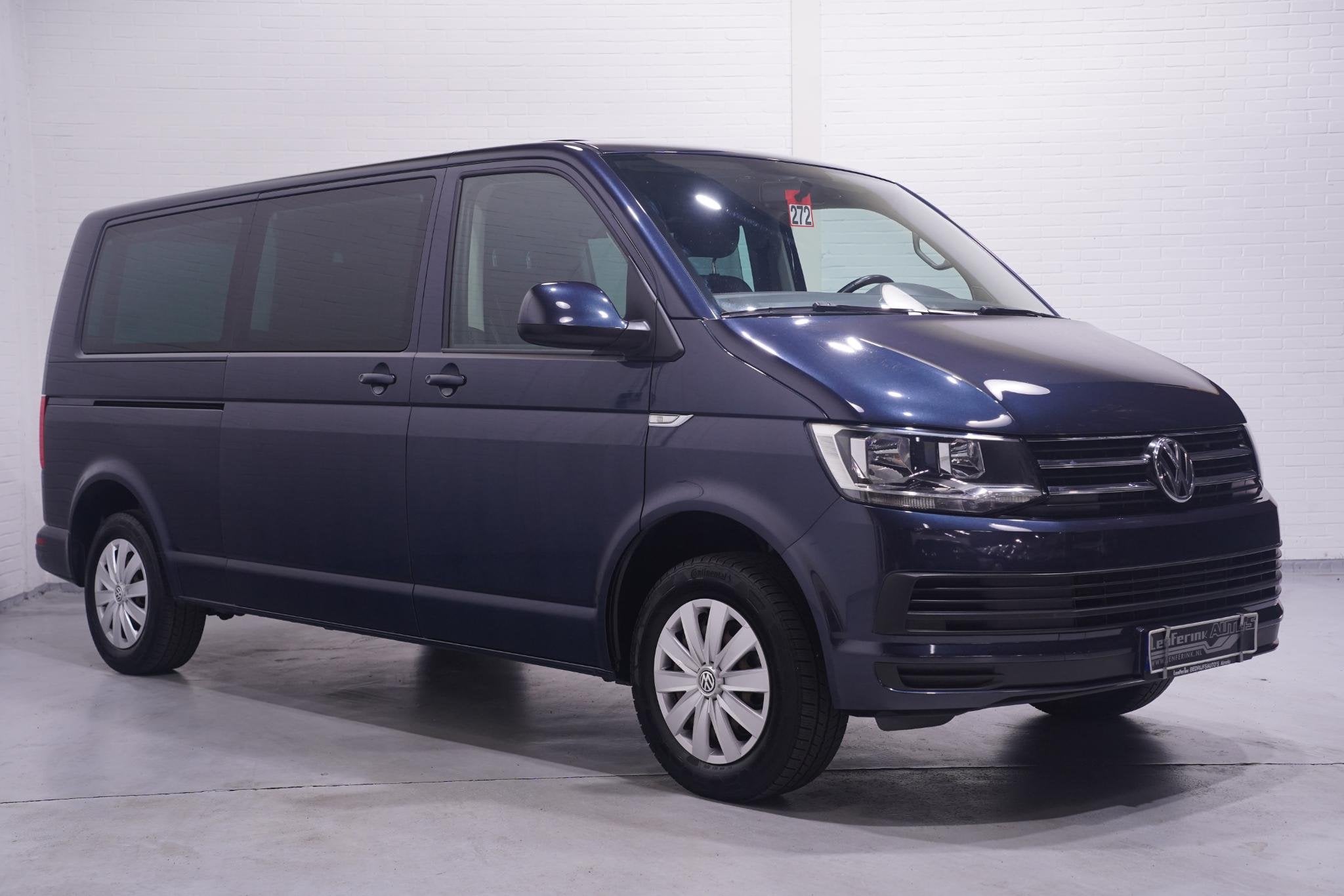Volkswagen Transporter 2.0 TDI 150 pk Dubbel Cabine Airco, L, Auto's, Voorwielaandrijving, Gebruikt, 4 cilinders, 150 pk
