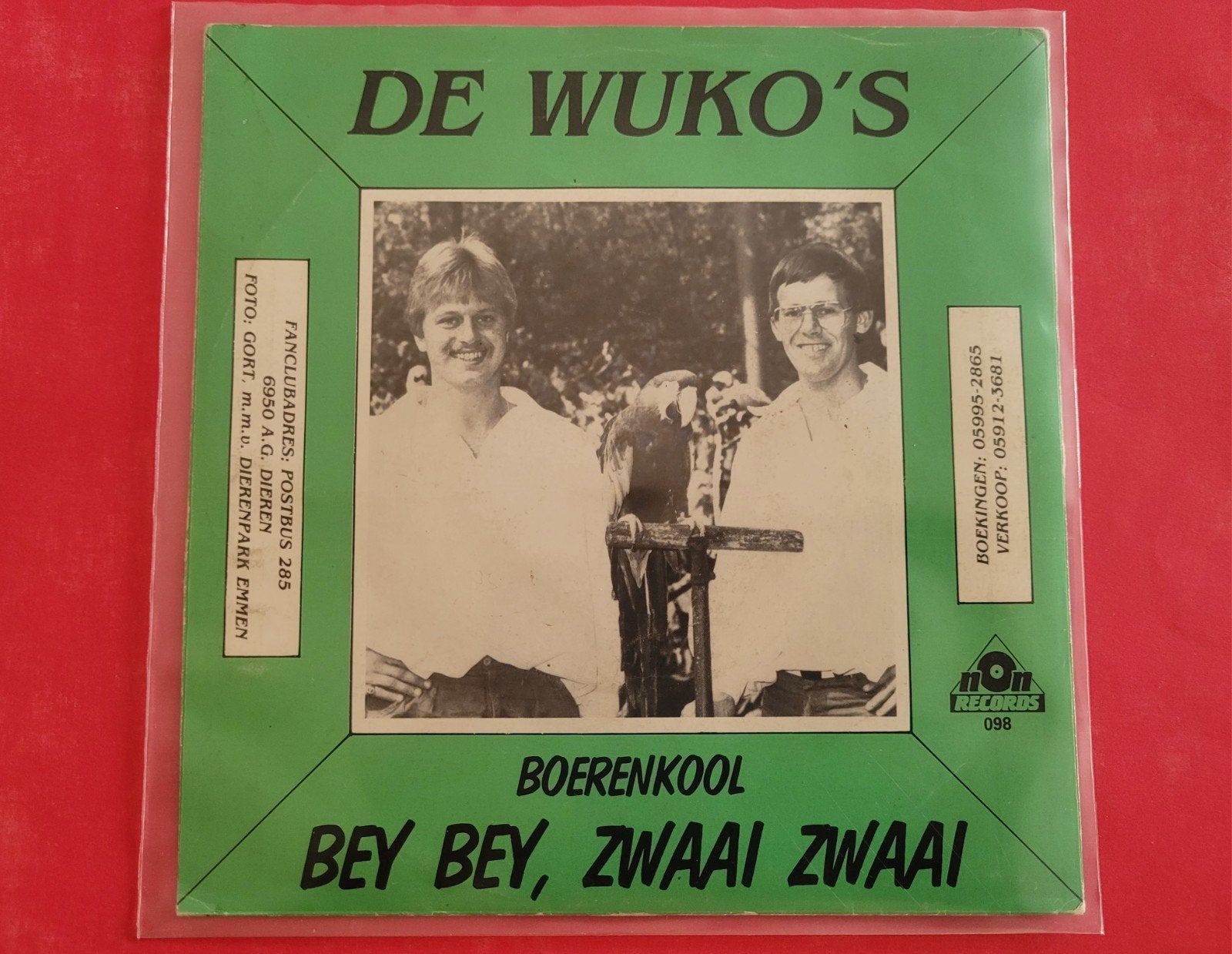 De Wuko's - Bye bye,  zwaai zwaai., Ophalen, Zo goed als nieuw, Overige formaten, Levenslied of Smartlap
