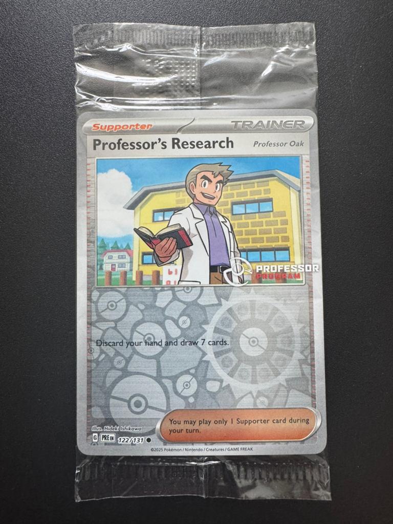 Professor's Research (122, 123, 124 en 125) // Sealed 4 Pack, Hobby en Vrije tijd, Verzamelkaartspellen | Pokémon, Nieuw, Meerdere kaarten