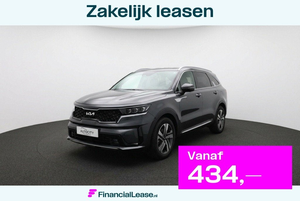 Kia Sorento 1.6 T-GDI PHEV DynamicLine 265PK 7 Persoons l Pa, Gebruikt, 4 cilinders, 7 stoelen, Leder