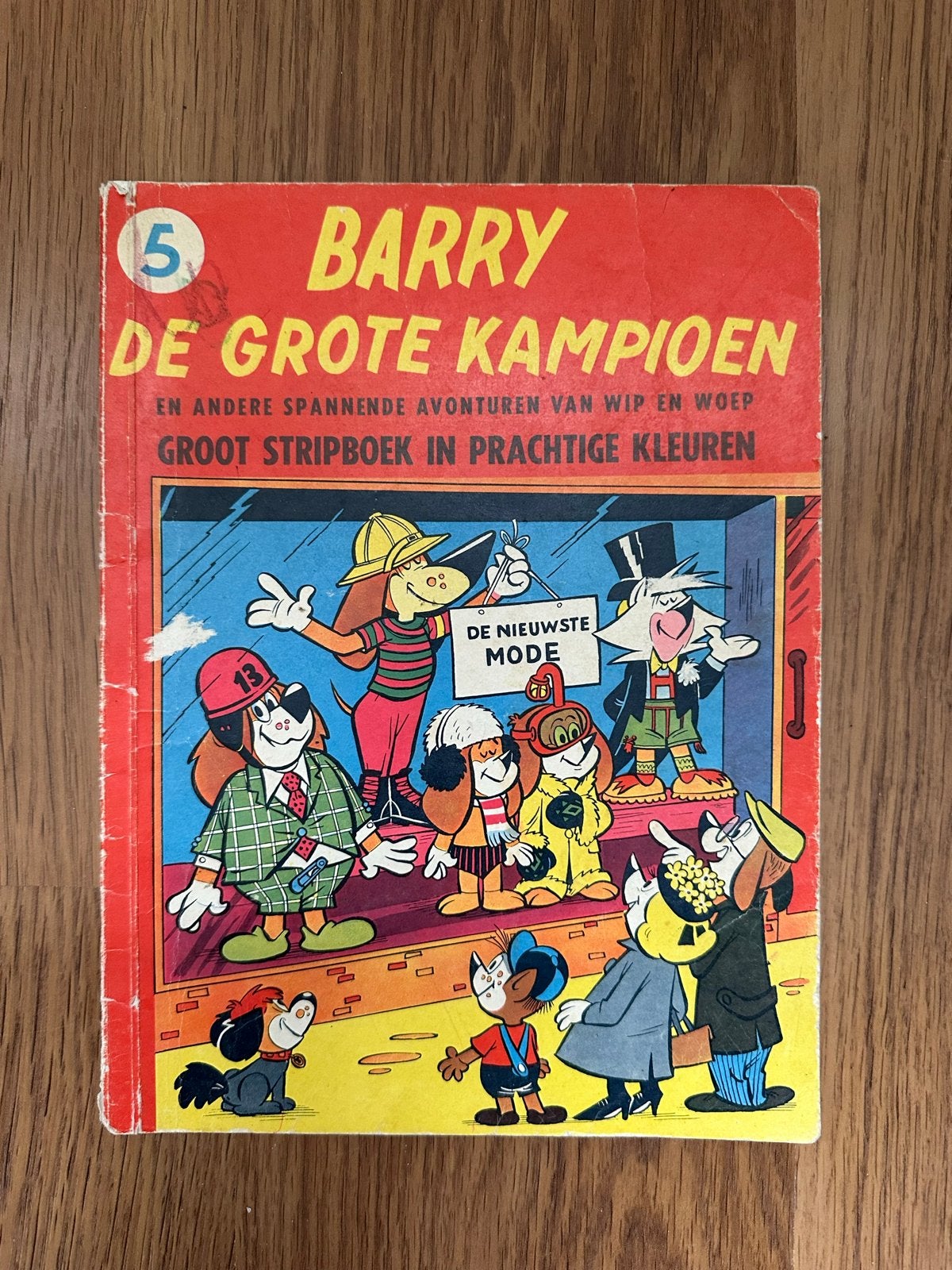 Barry de Grote Kampioen - Stripboek nr. 5, Eén stripboek, Ophalen of Verzenden, Gelezen