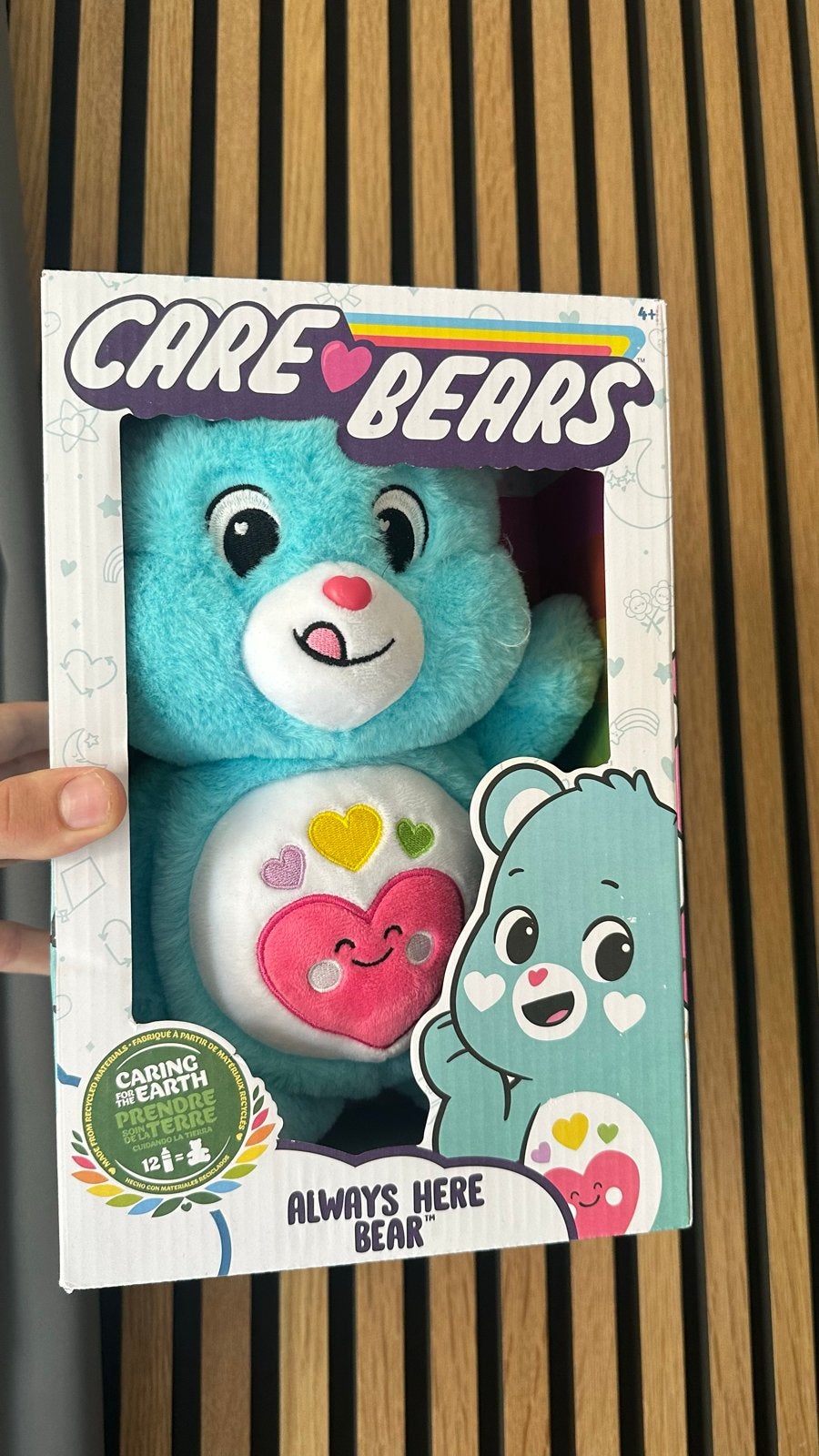 Gloednieuwe Care Bears "Always Here Bear" knuffel, Met doos, Overige merken, Overige karakters, Beer