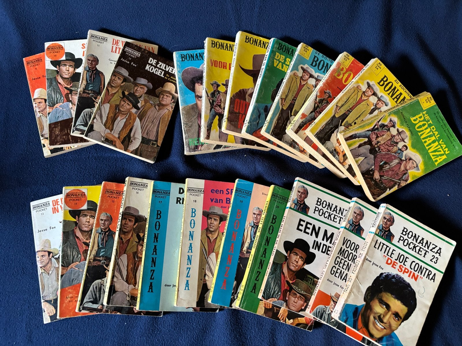 Bonanza Pocket Boeken - Grote Collectie (20 stuks), Boeken, Ophalen, Gelezen, Nederland