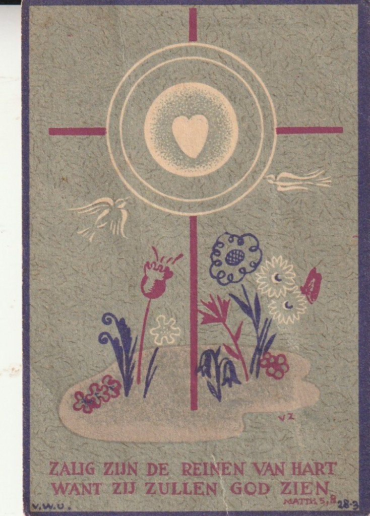 Bidprentje Catharina Hendrika Maria Oerlemans 1945-1945, Verzamelen, Bidprentjes en Rouwkaarten, Ophalen of Verzenden, Bidprentje