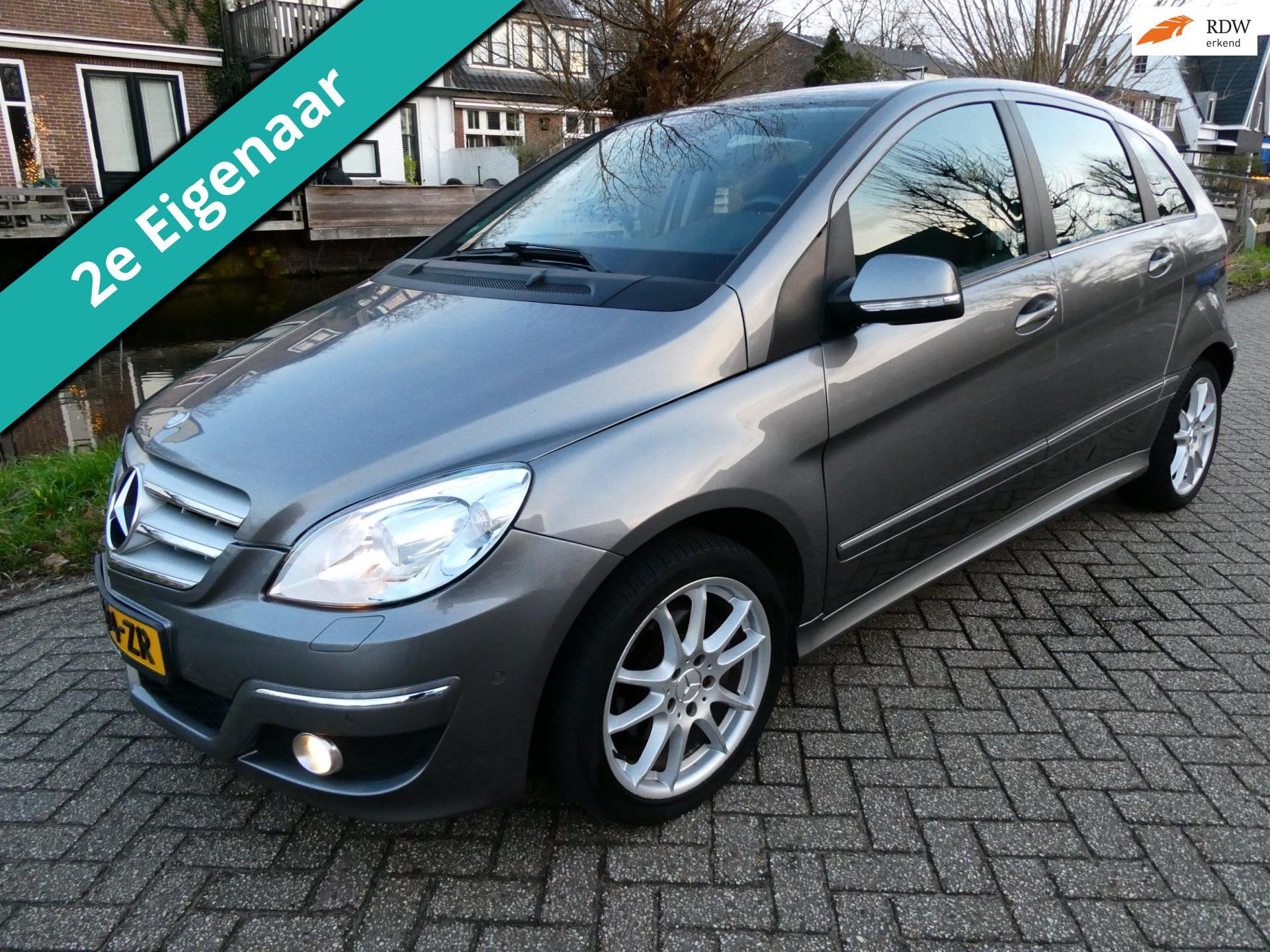 Mercedes-Benz B-klasse 200 136pk Airco Navi Trekhaak 1500kg., Voorwielaandrijving, Euro 5, Gebruikt, 4 cilinders
