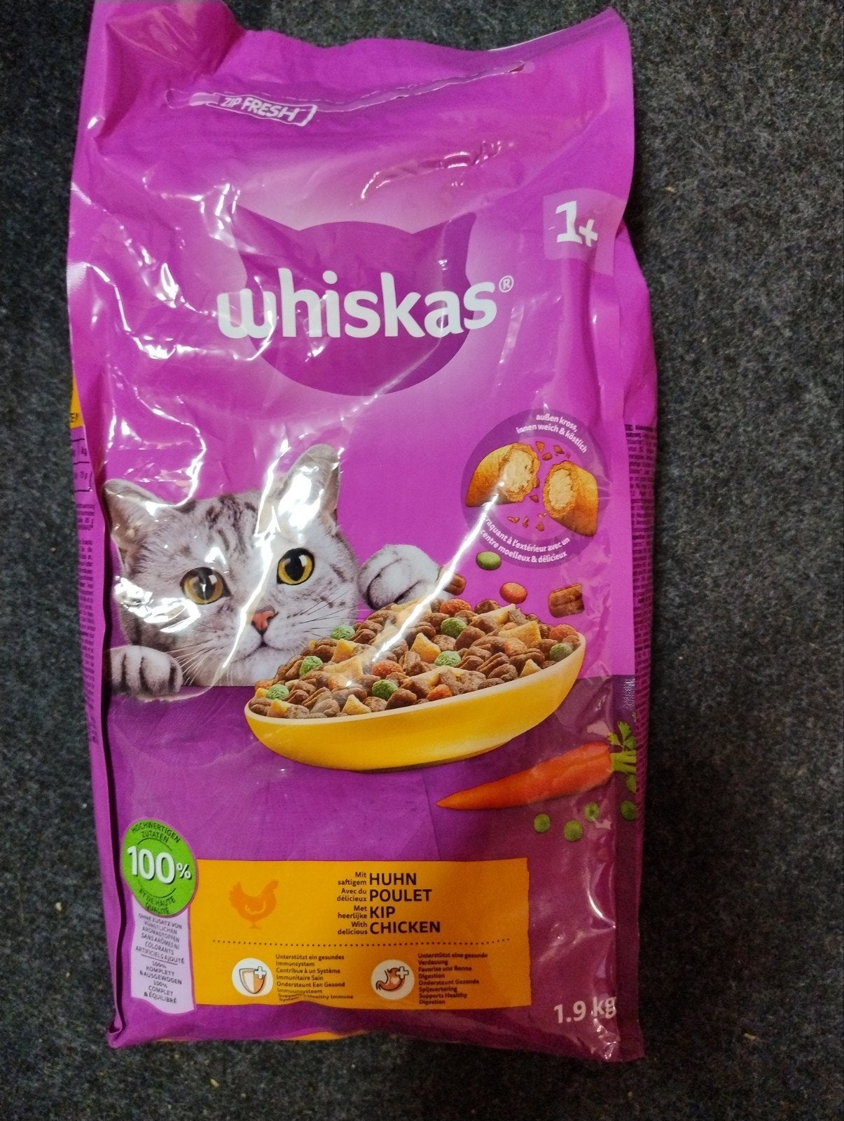 1.9 kilo whiskas kattenvoer kip, Ophalen of Verzenden, Kat