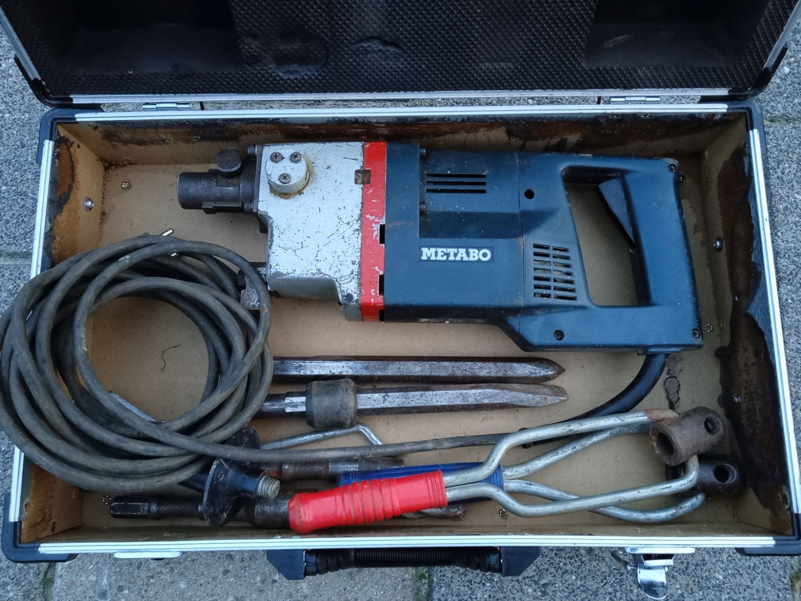 METABO 1126, Doe-het-zelf en Verbouw, Boor- en/of Breekhamer, Ophalen of Verzenden, Klopboormechanisme, Gebruikt