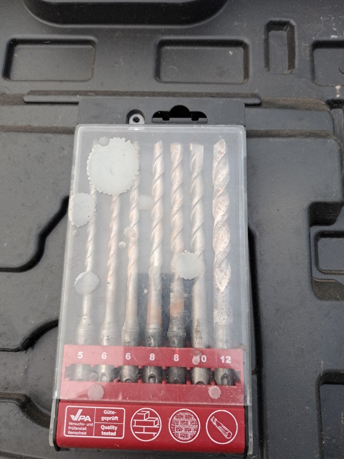 Boorhamer Powerplus XQ met borenset en koffer, Boor- en/of Breekhamer, Ophalen of Verzenden, Klopboormechanisme, Gebruikt