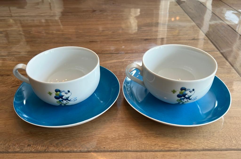 Mickey Mouse Kop en Schotel Set - Disney Servies, Huis en Inrichting, Keuken | Servies, Keramiek, Ophalen of Verzenden, Zo goed als nieuw