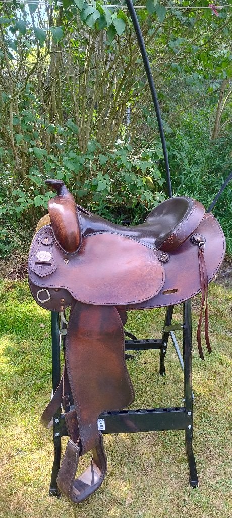 CRATES  Western zadel   Roundskirt 16 inch     Recreatie, Dieren en Toebehoren, Ophalen, Gebruikt, Wijd, Overige merken