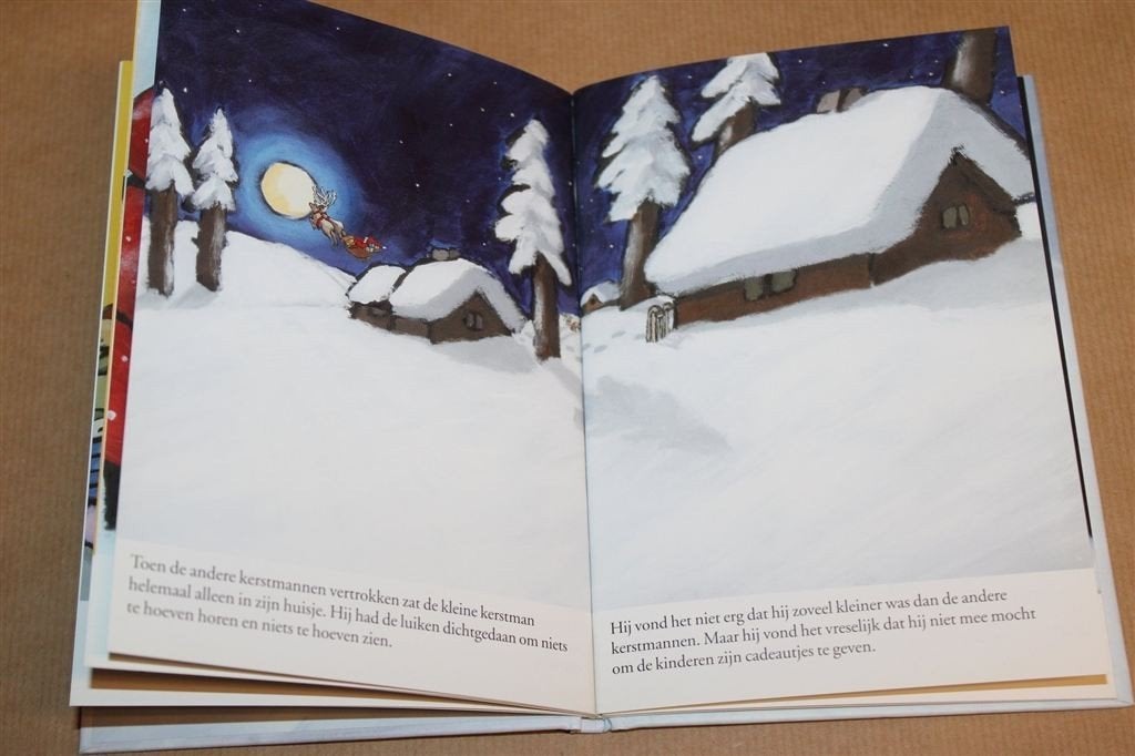 De Kleine Kerstman — Prentenboek Anu Stohner, Kerstverhaal, Ophalen of Verzenden, Zo goed als nieuw