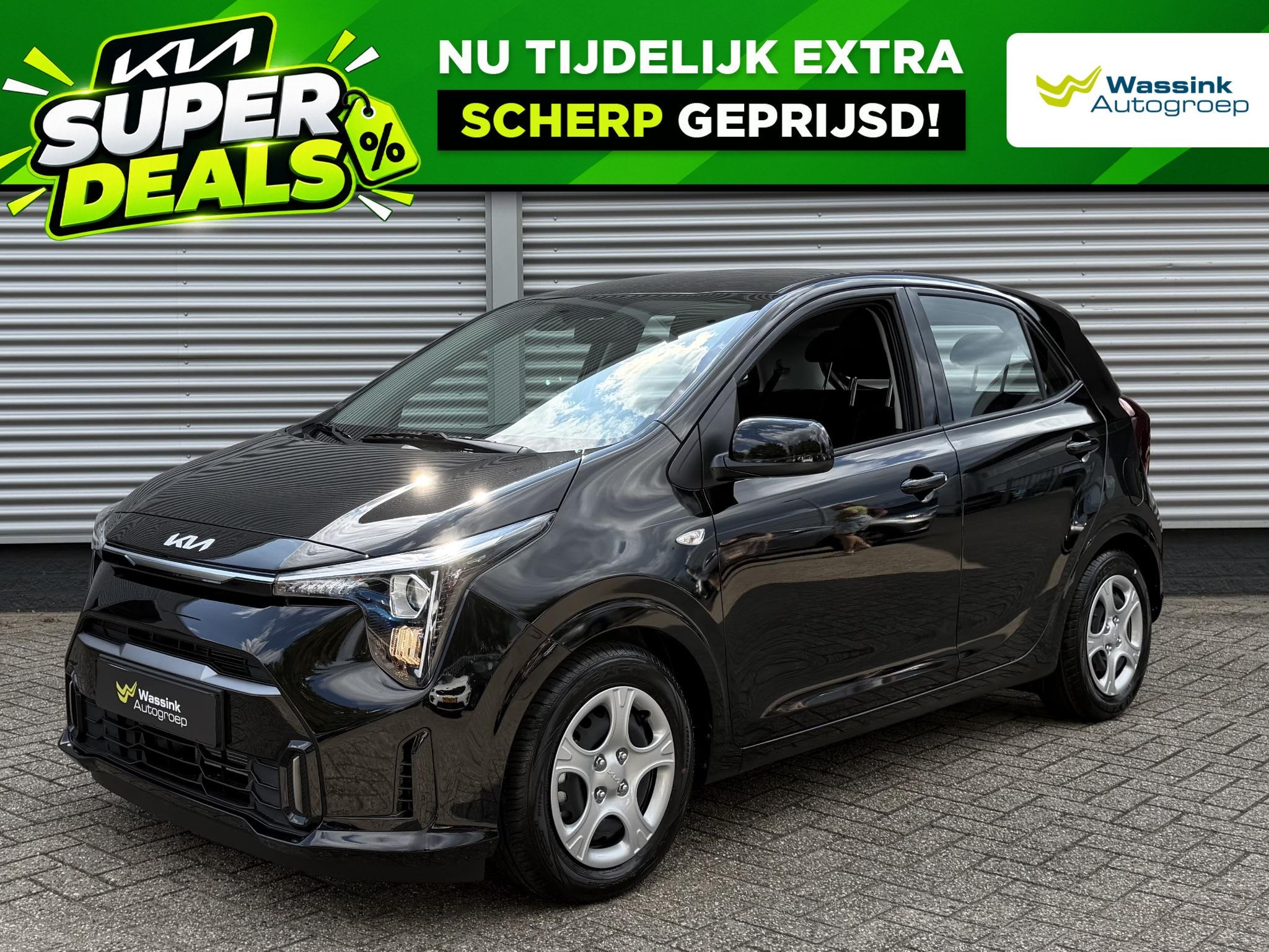 Kia Picanto 1.0 GDi DynamicLine | Camera | Navigatie | Cruis, Auto's, Voorwielaandrijving, Stof, Euro 6, 918 kg