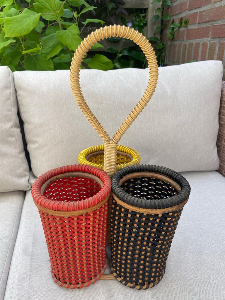 Vintage Tomado Pilastro wijnrek / flessenhouder, Antiek en Kunst, Antiek | Woonaccessoires, Ophalen of Verzenden