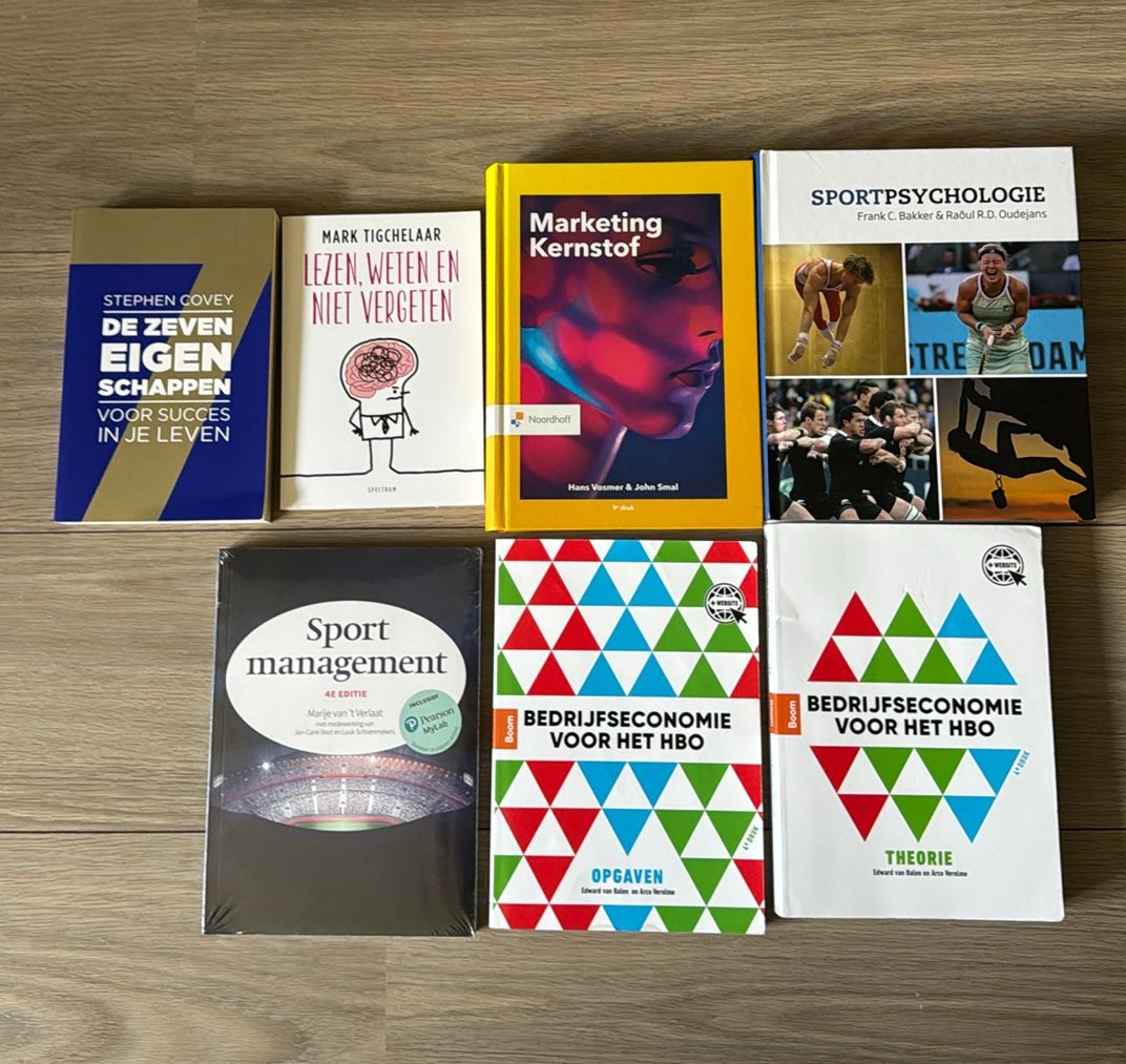 Boeken HVA SMO - Sport Management & Ondernemen (SM&O), Boeken, Studieboeken en Cursussen, Ophalen of Verzenden, Beta, Zo goed als nieuw
