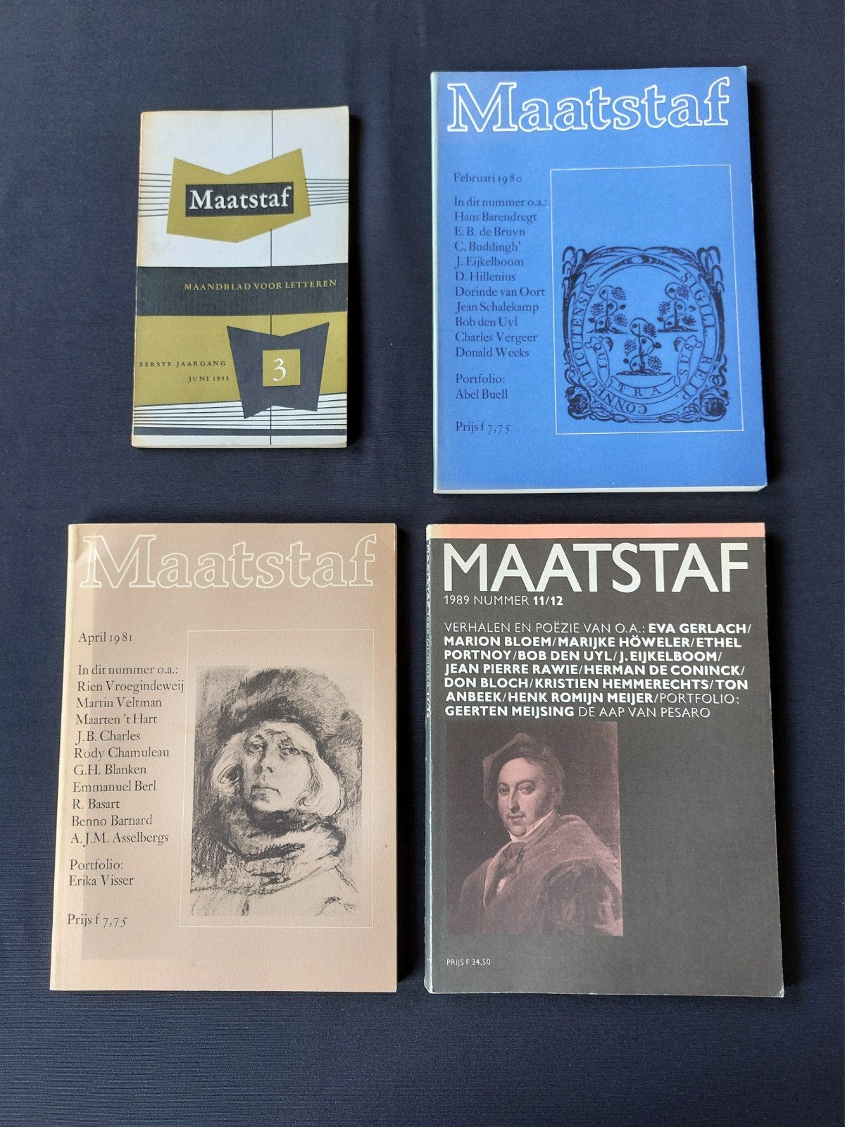 Maatstaf Literair Tijdschrift, Ophalen, Gelezen, Overige typen