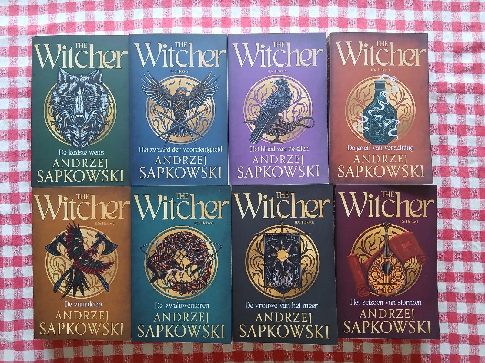The Witcher boeken Nederlands, Boeken, Fantasy, Ophalen of Verzenden, Gelezen