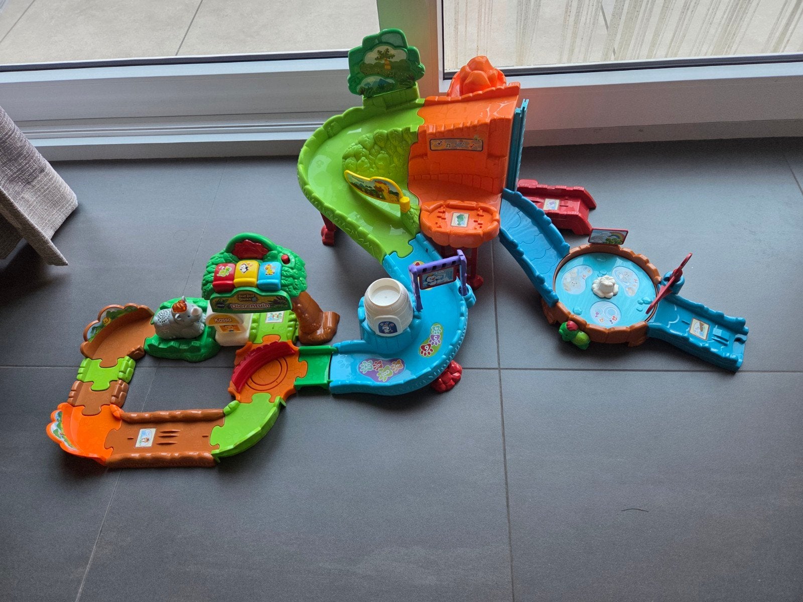Grote VTech Toet Toet Auto's en Zoef Zoef Dieren collectie, Ophalen, Zo goed als nieuw, Jongen of Meisje