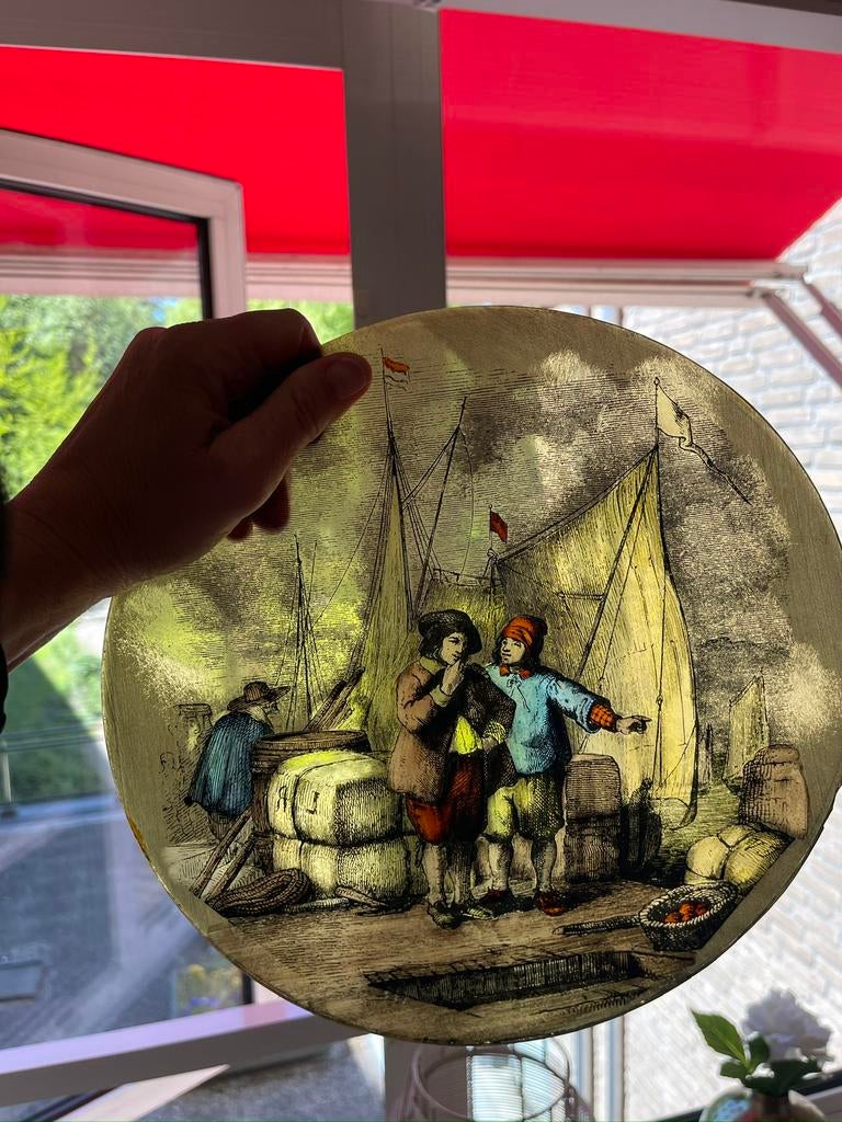 Glasschildering voor glad en lood, Ophalen, Minder dan 80 cm, Glasplaat