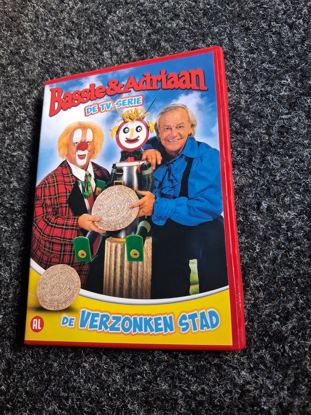 DVD BASSIE EN ADRIAAN DE VERZONKEN STAD (NIEUW!!), Ophalen, Avontuur, Alle leeftijden, Nederlands