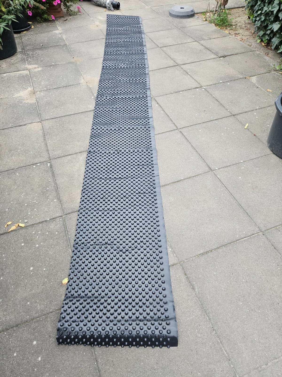 Noppenfolie 50cm breed, 4 meter lang - Bescherming, Ophalen of Verzenden, Zo goed als nieuw