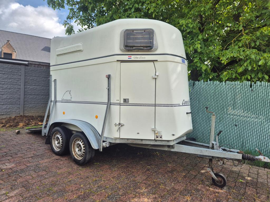 Böckmann 2 paards trailer, Ophalen, 2-paards trailer