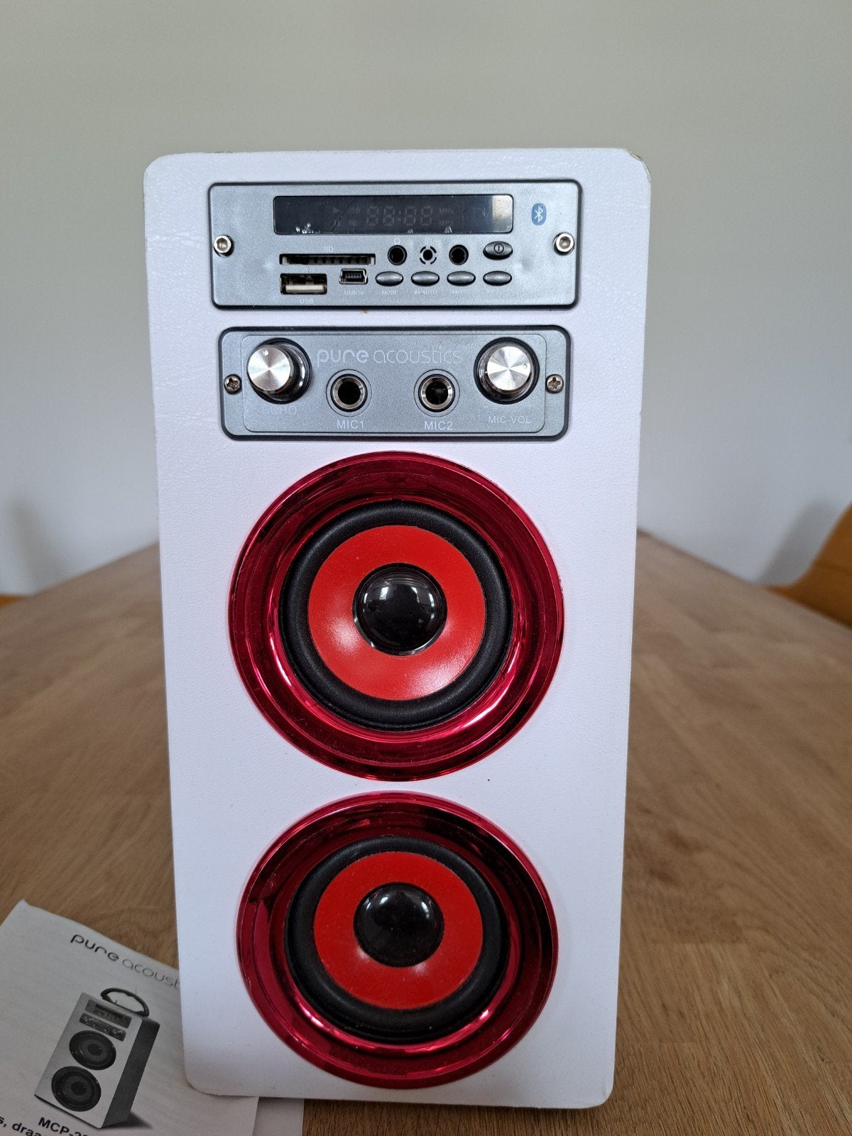 MCP-20BT draadloze, draagbare karaokeset, Ophalen of Verzenden, Gebruikt