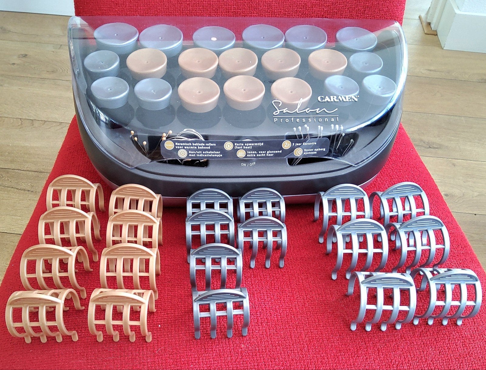 Carmen Salon Professional Krulset C5020 - Zo goed als nieuw, Ophalen of Verzenden, Zo goed als nieuw, Overige typen