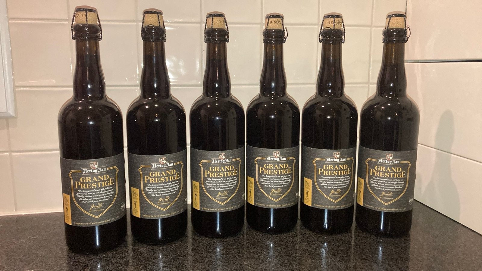Hertog Jan Grand Prestige 2019(meerdere flessen beschikbaar), Verzamelen, Biermerken, Ophalen of Verzenden, Nieuw, Flesje(s), Hertog Jan