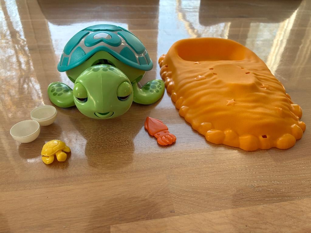 Silverlit Rescue Turtle Groen - Interactieve Schildpadbaby’s, Ophalen, Zo goed als nieuw, Elektronica, Met licht