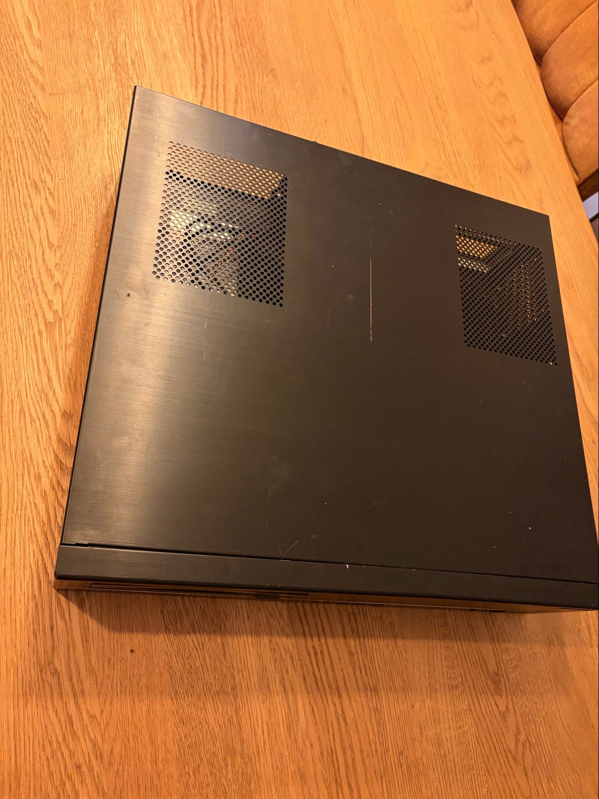 Lian Li PC-C37B HTPC Behuizing - Zwart, Computers en Software, Ophalen of Verzenden, Gebruikt
