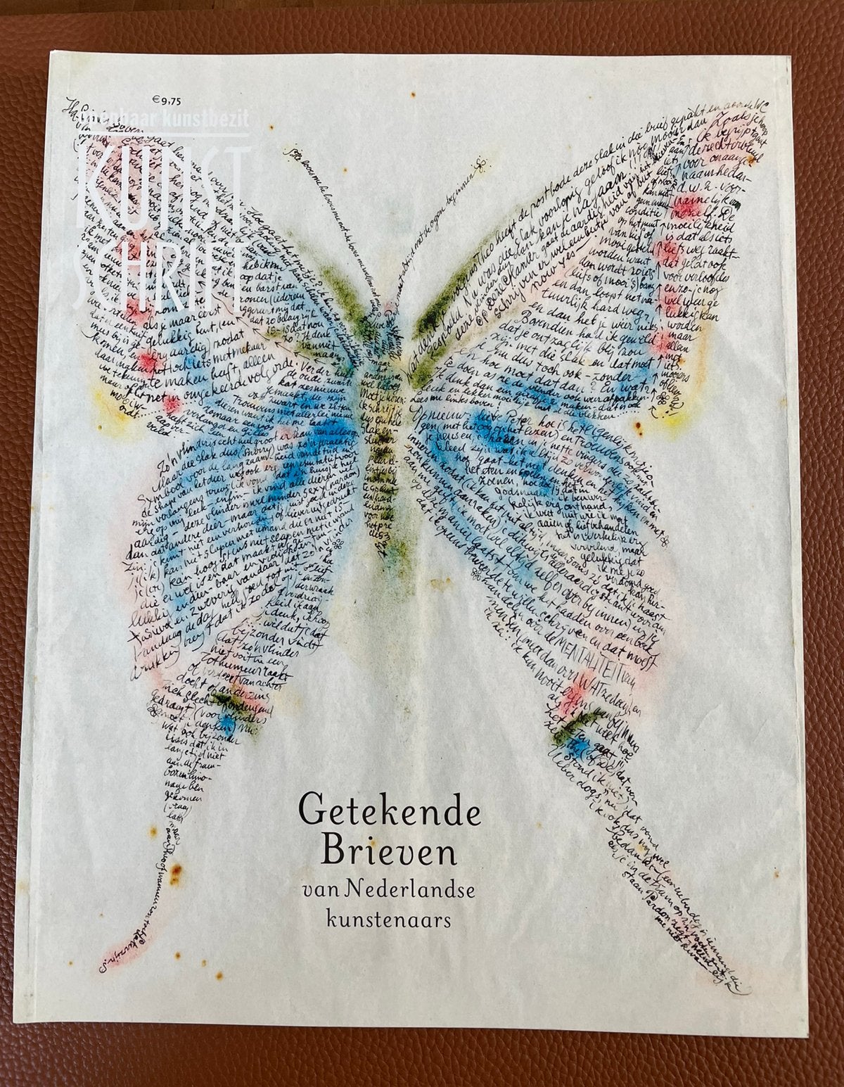 Kunstschrift 2009 nr 4 Getekende brieven, Boeken, Ophalen of Verzenden