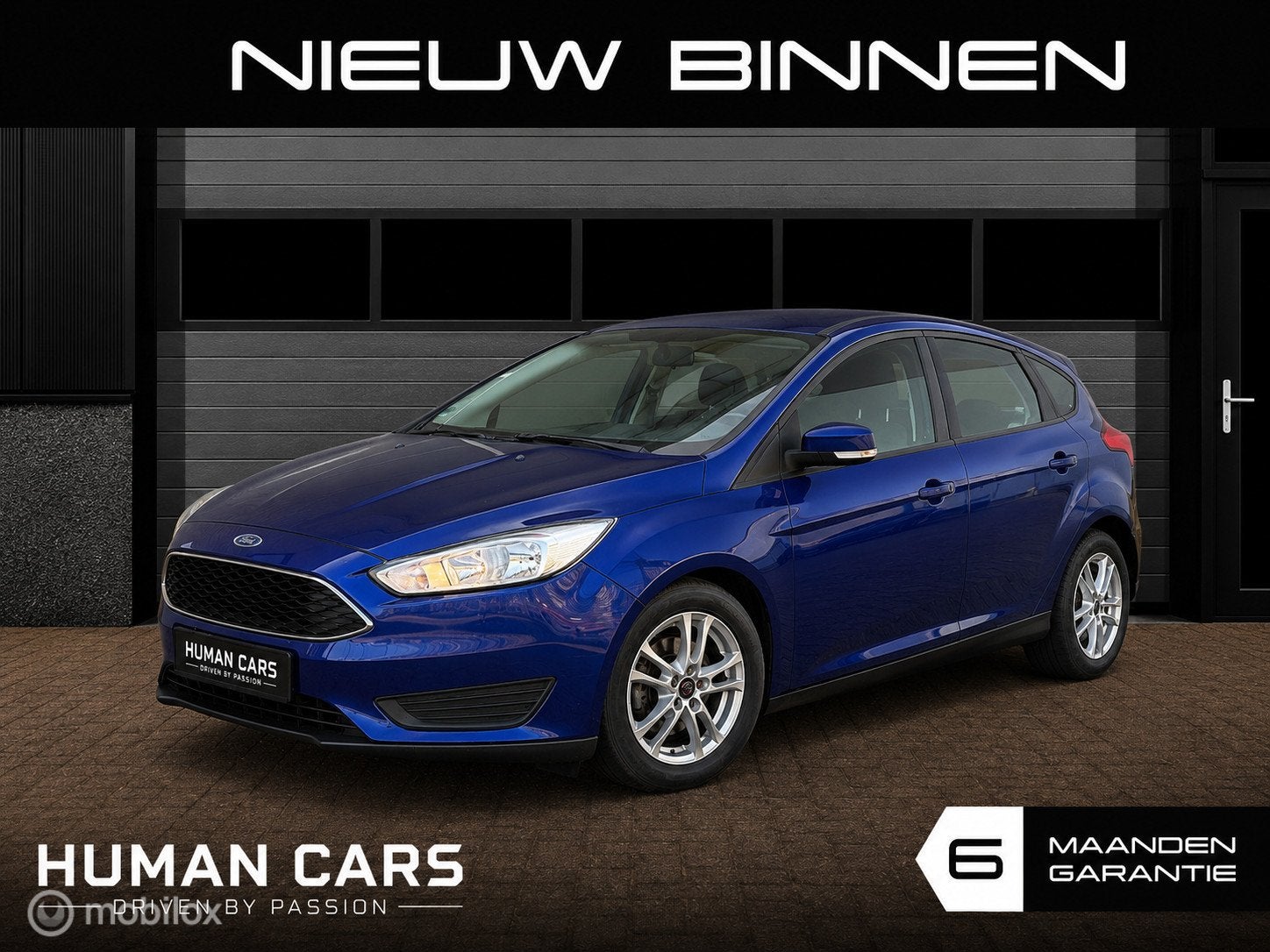 Ford Focus 1.0 Ambiente, stoelverwarming, 2015 airco 5 deurs, 101 pk, Gebruikt, Euro 6, 1176 kg
