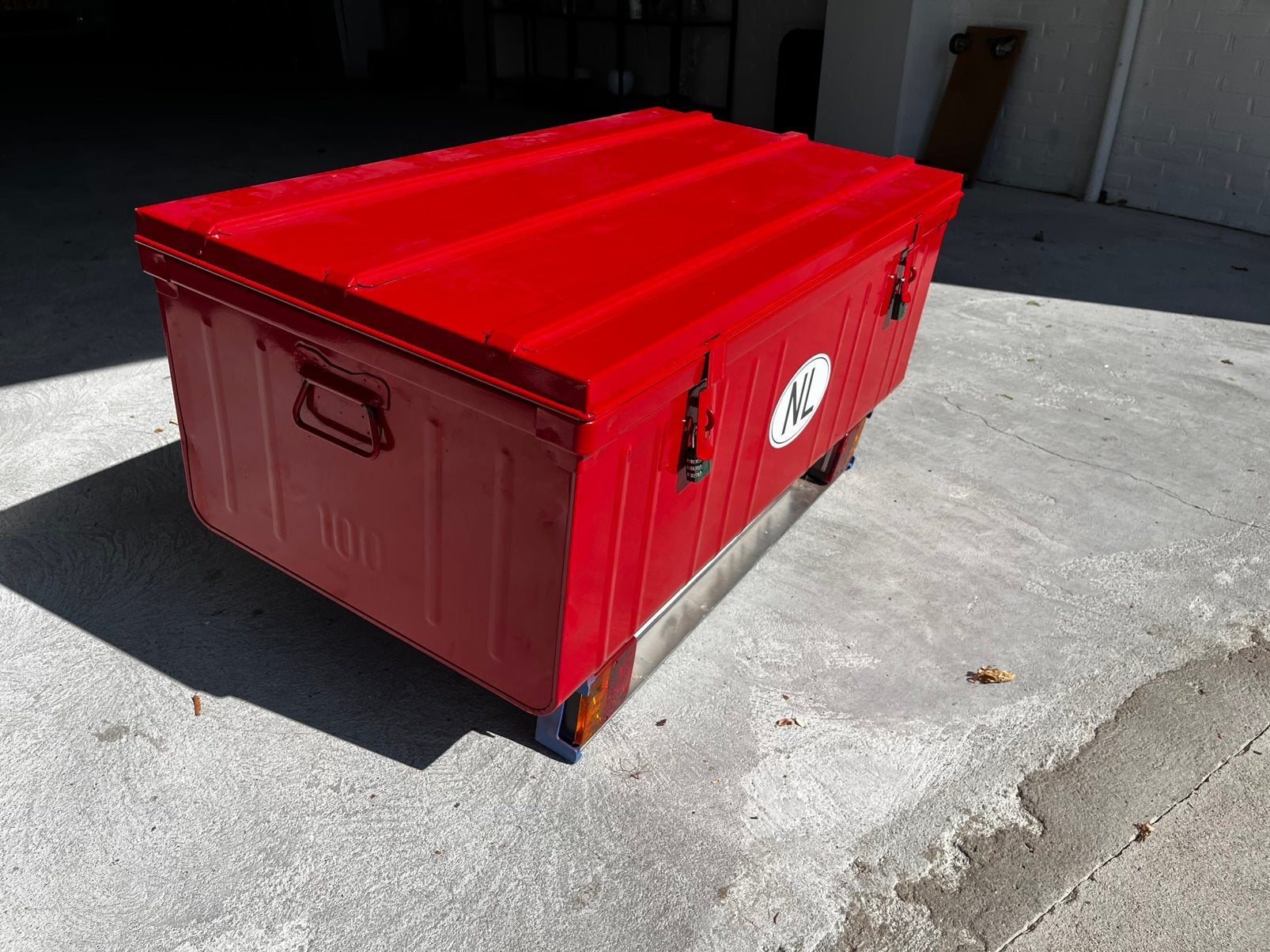 Bagagebox trekhaak koffer, eventueel incl. trekhaak beugel, Auto diversen, Ophalen, Gebruikt
