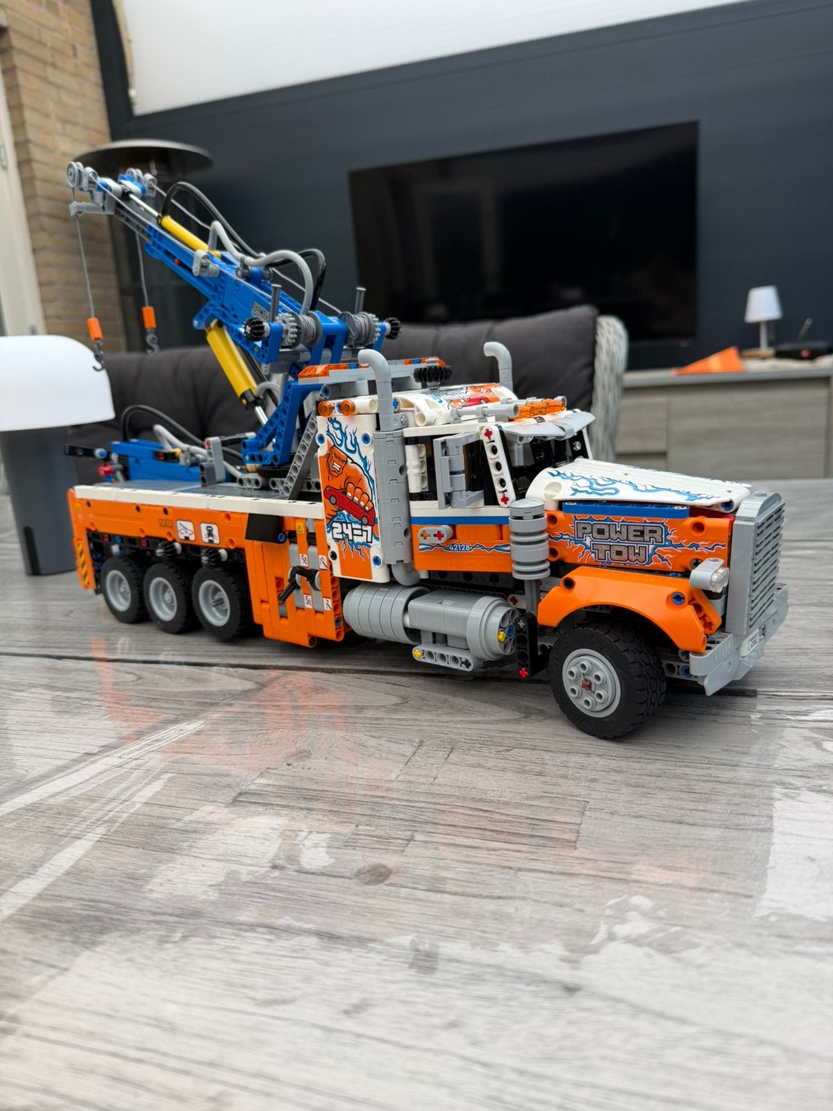 Lego 42128 met doos, Ophalen, Zo goed als nieuw